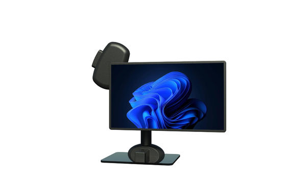 Levage automatique et rotation de moniteur de parenthèse de noir personnel de support