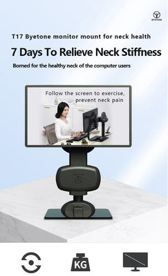 BYESTIFF Levé rotatif moniteur monture Stand pour soulager les douleurs au cou
