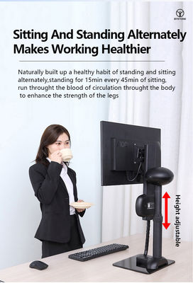 L'ordinateur portable électrique de support de moniteur pivotent levage et rotation automatiques