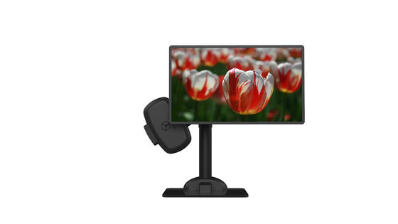 Support durable de moniteur d'ordinateur portable tournant et soulevant automatique électrique