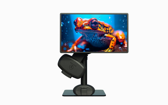 Moniteur de bureau d'ordinateur sain pour les douleurs au cou