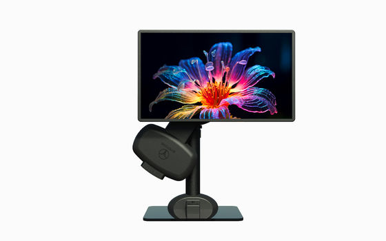 Montage de moniteur d'ordinateur à levage rotatif automatique pour la rigidité du cou
