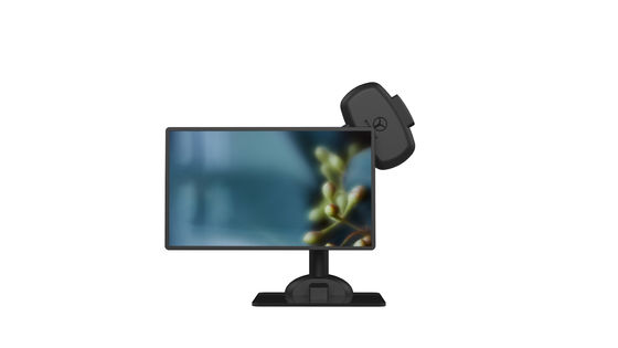 Supports de bras de moniteur de pivot d'ordinateur automatiques pour éviter d'endommager le cou
