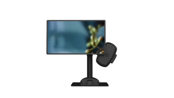 Levage automatique de support d'ordinateur portable de rotation de bras de pivot de moniteur d'alliage d'aluminium