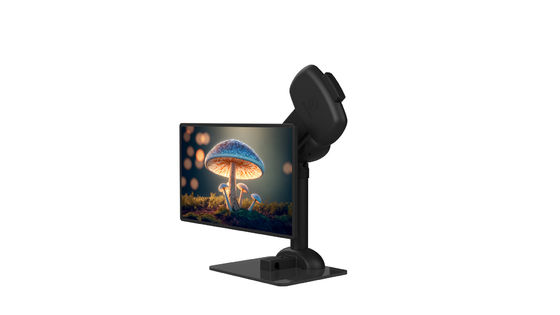 Levage automatique et rotation d'ordinateur portable de bras de noir durable de support