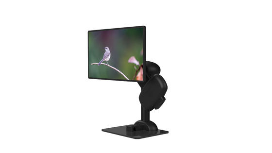 Conception paresseuse de levage automatique durable de support de moniteur d'affichage à cristaux liquides de santé de cou