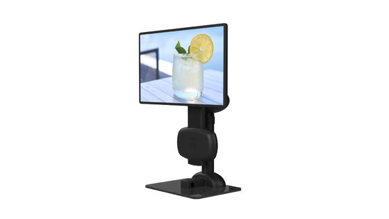 Rotation automatique de moniteur de support unique fait sur commande d'ordinateur portable pour la santé de cou