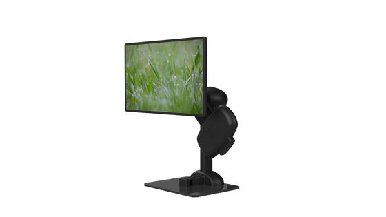 Conception paresseuse ergonomique de moniteur de rigidité de cou de bâti professionnel de bureau