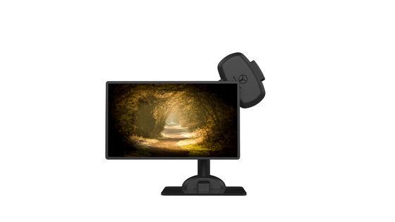 Rotation exquise de support de parenthèse d'ordinateur portable d'employés de bureau automatique