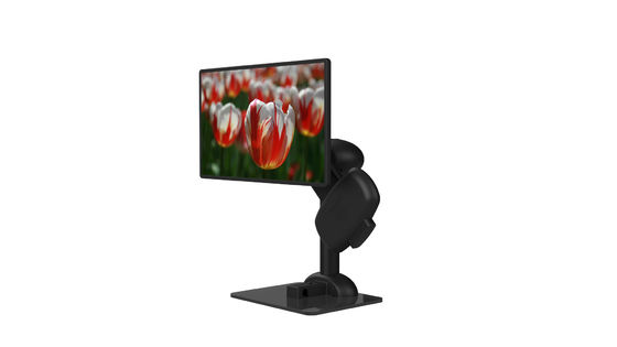 Levage automatique de support d'affichage d'ordinateur portable de pivot pour soulager la rigidité