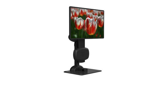 Appui électrique de support de moniteur se soulevant et tournant automatique