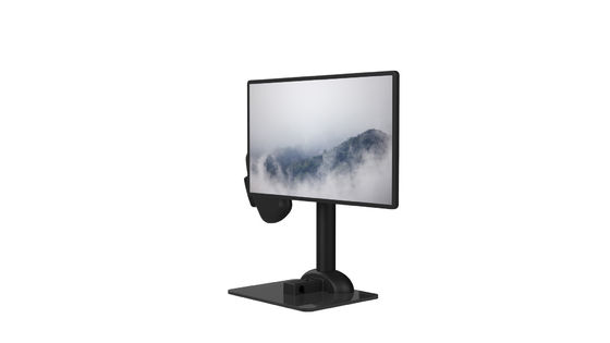 Bras tournant de moniteur d'ordinateur portable de bâti durable de parenthèse pour la santé d'épine