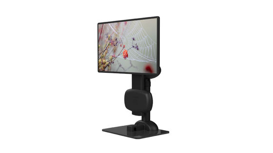 Bras tournant d'ordinateur portable de support de moniteur de cou de pivot intelligent automatique de Massager