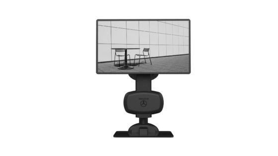 Instrument de physiothérapie cervicale noir mat pour le cou fort
