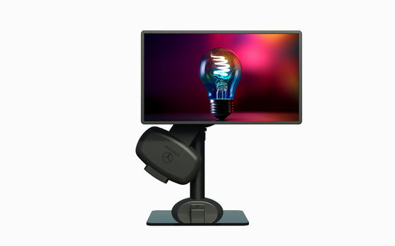 Le bâti professionnel de moniteur d'ordinateur pivotent levage et rotation électriques