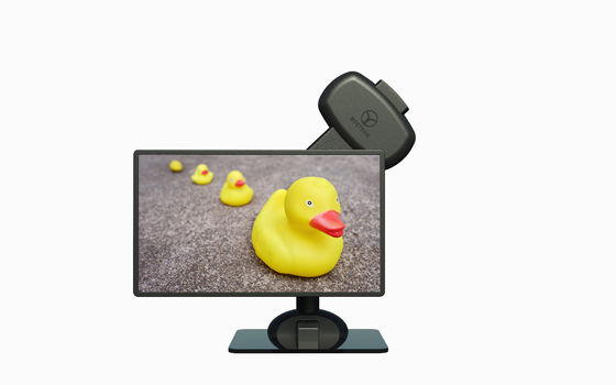 Moniteur à levage automatique rotatif, support de bras pour éviter les douleurs au cou