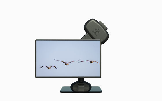 Moniteur électrique de levage rotatif monture bras de support pour soulager les engourdissements du cou