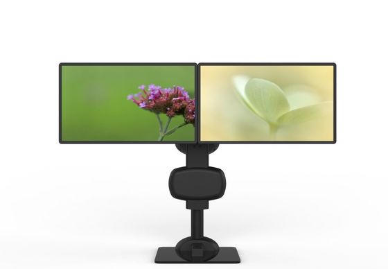 Électrique de levage rotatif double support d'écran pour soulager la raideur du cou