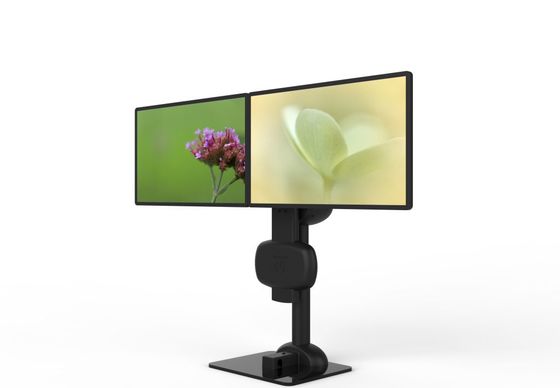 Électrique de levage rotatif double moniteur bras de support pour soulager le cou et la raideur lombaire