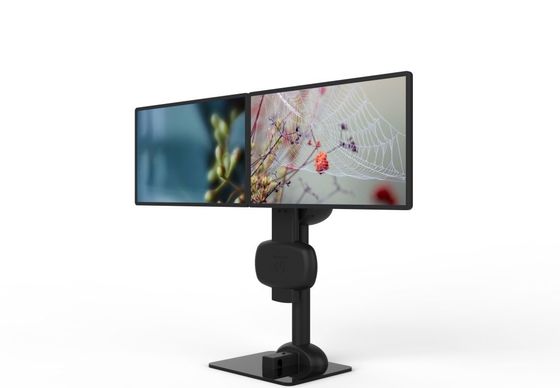 Électrique de levage rotatif double moniteur bras pour soulager le cou et la douleur lombaire