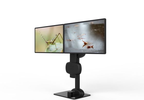 Levé automatique à double moniteur rotatif pour soulager les douleurs au cou et au bas du dos