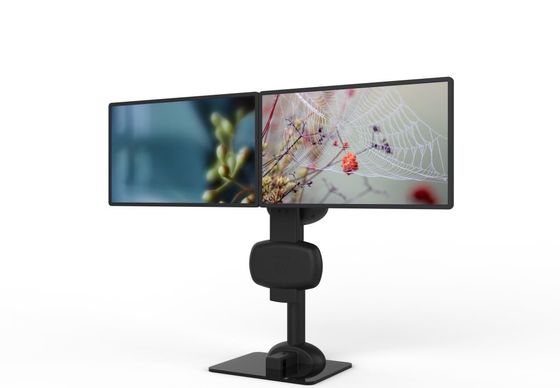 Électrique de levage rotatif double moniteur Stand pour soulager le cou et la rigidité lombaire