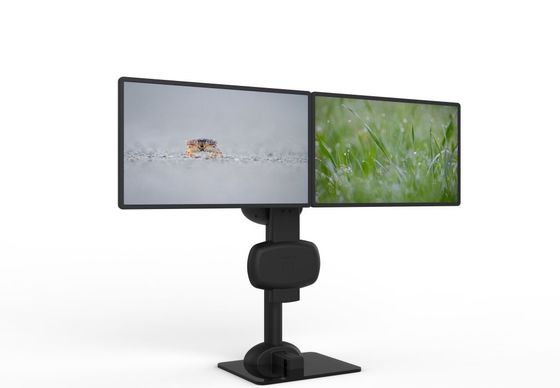 Électrique de levage rotatif double bras de moniteur pour soulager le cou et le mal de dos