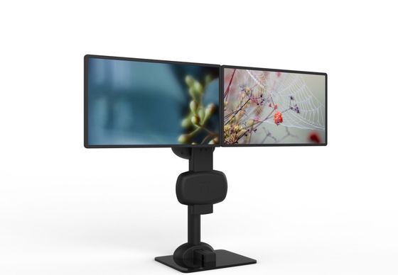 Électrique de levage rotatif double moniteur monture Stand pour soulager le cou et le mal de dos